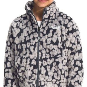 The North Face Oslta gray print jacket
